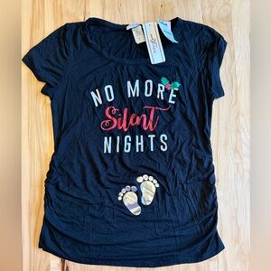 NWT Festive Medium Maternity T Shirt